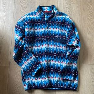 Mens Patagonia Fleece Synchilla Pull-over